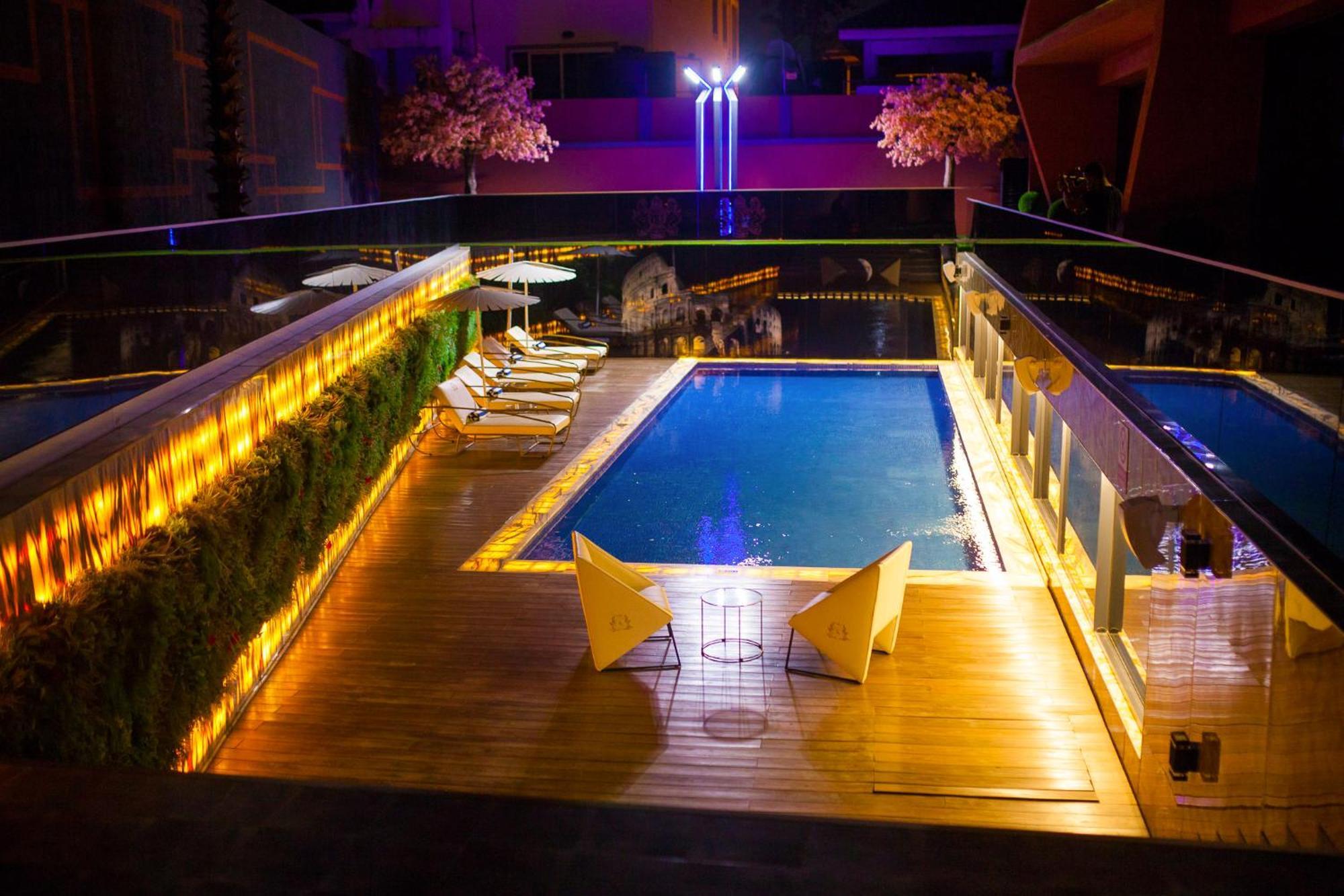 Bel Air Crest Hotel Accra Exterior foto